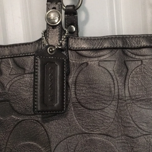 Dark Grey Coach Bag - Picture 2 of 6
